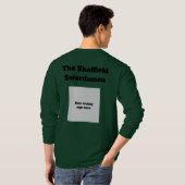 Jingle Text Written In Crotal or Pellet Bells T-Shirt (Schwarz voll)