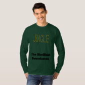 Jingle Text Written In Crotal or Pellet Bells T-Shirt (Vorne ganz)