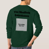 Jingle Text Written In Crotal or Pellet Bells T-Shirt (Rückseite)