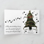 Jingle the Bells of Christmas Joyful Fun Holidays Karte (Innenseite)