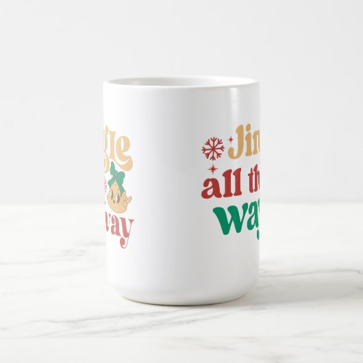 Jingle über Coffee Tasse (Mittel)