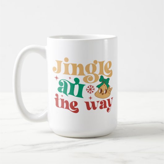 Jingle über Coffee Tasse (Links)