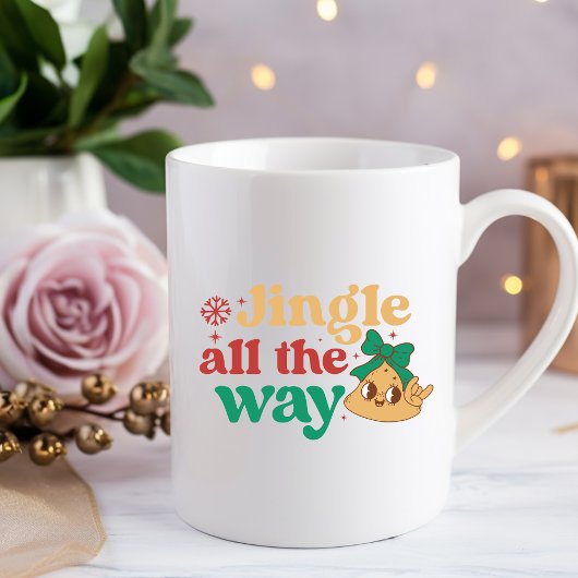 Jingle über Coffee Tasse