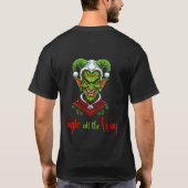 Jingle über Green Monster T-Shirt (Rückseite)