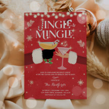 Jingle und Mingle Christmas Cocktail Party