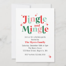 Jingle und Mingle Christmas Party