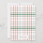 Jingle und Mingle Christmas Party Einladung (Rückseite)