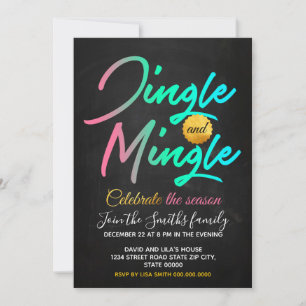 Jingle und Mingle Einladung