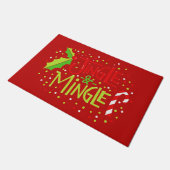 Jingle und Mingle Fußmatte (Schrägansicht)