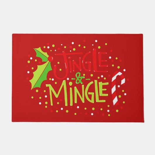 Jingle und Mingle Fußmatte (Vorderseite)