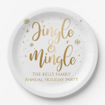 Jingle und Mingle Holiday Napkins