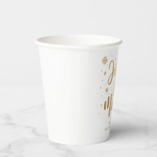 Jingle- und Mingle-Holiday-Papiergruppen Pappbecher (Rechts)