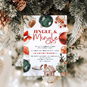 Jingle und Mingle Holiday Party, Work Holiday Einladung