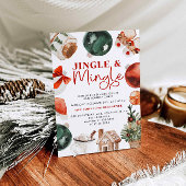 Jingle und Mingle Holiday Party, Work Holiday Einladung
