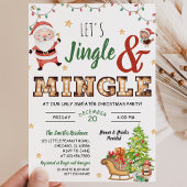 Jingle und Mingle Ugly Sweater Party Einladung
