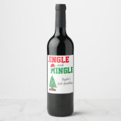 Jingle und Mingle Weinetikett (Vorderseite)