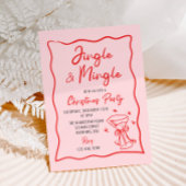 Jingle und Mingle Whimsical Christmas Party Einladung