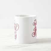 Jingle Vibes Only Festive Christmas Mug Kaffeetasse (Mittel)