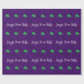 Jingle Your Bells Holiday Wrapping Paper Geschenkpapier (Flach)