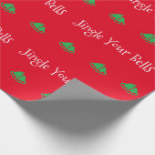 Jingle Your Bells Holiday Wrapping Paper Geschenkpapier (Ecke)