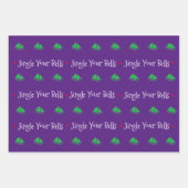 Jingle Your Bells Wrapping Paper Sheets Geschenkpapier Set (Vorderseite 3)