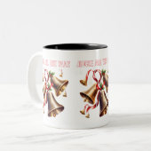 Jingle Zweifarbige Tasse (Vorderseite Links)