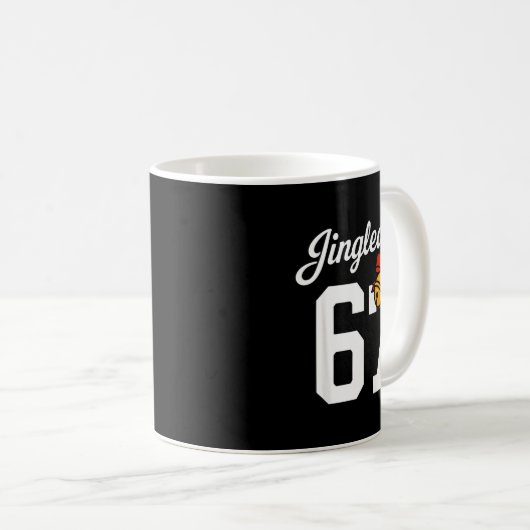 Jingled By 67 Meme, Funny Boys Christmas Kaffeetasse (VorderseiteRechts)