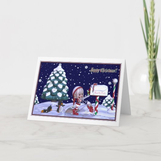 Jingles Xmas Card 1 Feiertagskarte (Vorderseite)