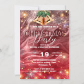 Jingling Bells Red Winter Wunderland Weihnachten Einladung (Vorderseite)