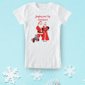 Jingling in Big Sisterhood - Little Brother Santa T-Shirt