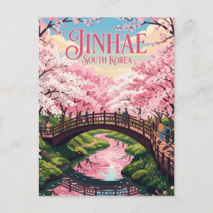 Jinhae-Distrikt Südkorea Postkarte