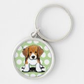 JiniArt Beagle Pup Schlüsselanhänger (Vorne)