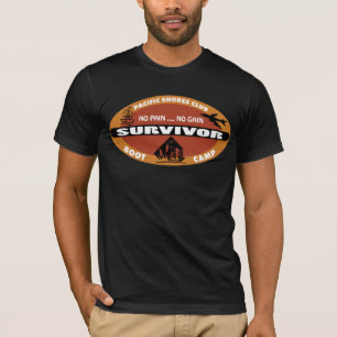 Jins Bootcamp Überlebend-Logo T-Shirt