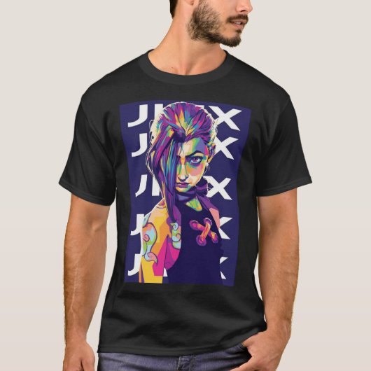 Jinx Arcane T-Shirt (Vorderseite)