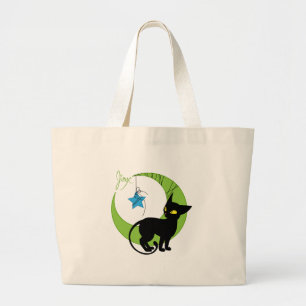 Jinx die Katzen-Klassiker-Tasche Jumbo Stoffbeutel