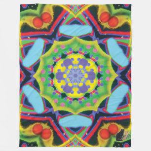 Jinx Kaleidoskop Fleecedecke