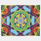 Jinx Kaleidoskop Fleecedecke (Vorderseite (Horizontal))