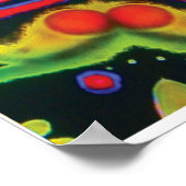 Jinx Kinetic Collage Kaleidoscope Poster (Ecke)