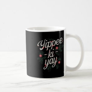 Jippie Ki-jay Lustiges Weihnachten Kaffeetasse