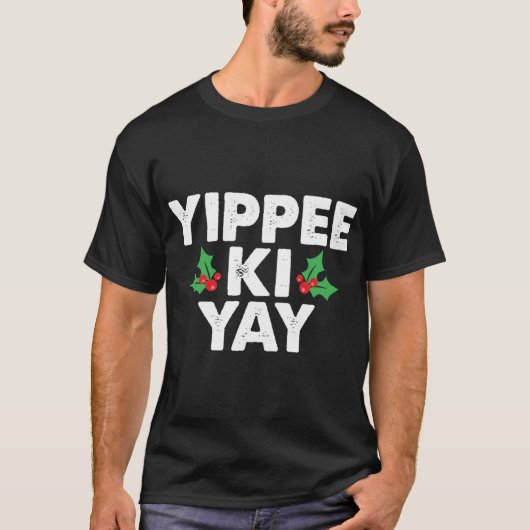 Jippie Ki Yay Freunde Mädchen Mädchen T-Shirt (Vorderseite)