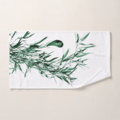 Jitaku grünes Bambusbad-Tuch-Set Badhandtuch Set (Handtuch)