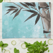 Jitaku Winter-Bambus-Geschirrtuch Geschirrtuch (Gefaltet)