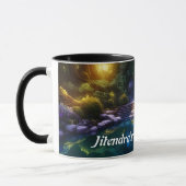 Jitendras Morgentee Tasse (Links)