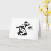 Jitsu-Kampfkunst| Jüdische Bar Mitzvah Geschenke Karte (Gelbe Blume)