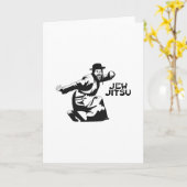 Jitsu-Karte| Jüdische Bar Mitzvah Geschenke Karte (Gelbe Blume)