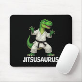 Jitsusaurus Dinosaur Karate Martial Arts Spaß Enth Mousepad (Mit Mouse)