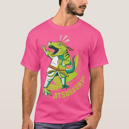 Jitsusaurus Jiu Jitsu T-Shirt (Vorderseite)