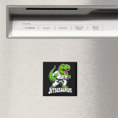 Jitsusaurus Lustiger Dinosaurier Grüner T-Rex Bras Magnet (In Situ (Geschirrspüler))