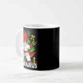 Jitsusaurus Lustiges Jiu Jitsu Trex MMA Brasiliani Kaffeetasse (Vorderseite Links)