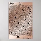 Jitter Maze Poster (Vorne)